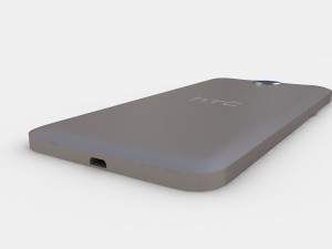 htc one e9 plus classic rose gold Model 3D