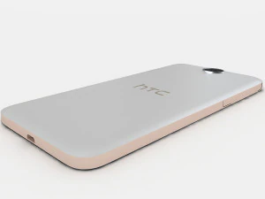 htc one e9 plus classic gold sepia 3D Model