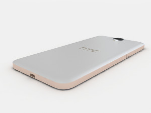 htc one e9 plus classic gold sepia 3Dモデル