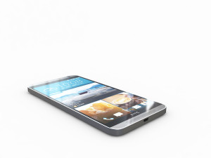 htc one e9 plus classic meteor gray Modelo 3D