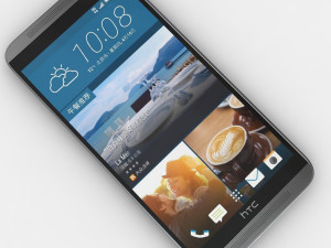 htc one e9 plus classic meteor gray Modelo 3D