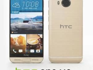 htc one m9 artı amber altın 3D Model