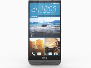 htc one m9 plusmetal gray 3D Модель
