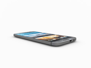 htc one m9 plusmetal gray 3D Модель