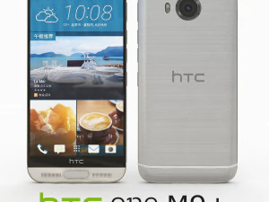 htc one m9 plus g&uuml;m&uuml;ş altın 3D Model