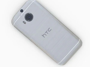 htc one m9 plus silver gold 3D Model