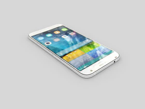 huawei ascend g7 white 3D Model