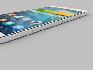 huawei ascend g7 white 3D Model