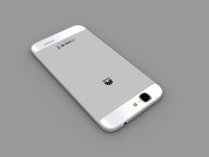 huawei ascend g7 white Modelo 3D