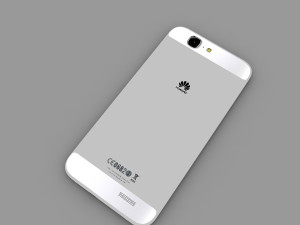huawei ascend g7 white Modelo 3D