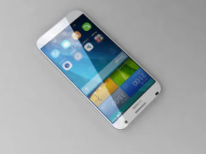 huawei ascend g7 white 3D Model