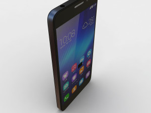 huawei honor 6 black Model 3D