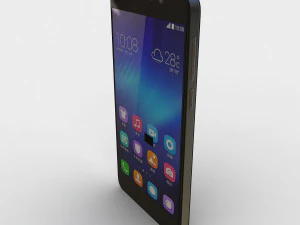 huawei honor 6 black 3D Model