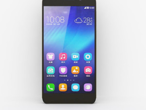 huawei honor 6 black Model 3D
