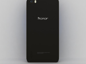 huawei honor 6 black Model 3D
