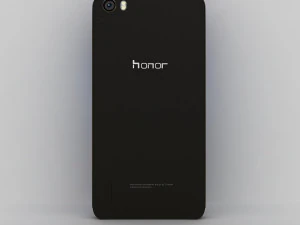 huawei honor 6 black 3D Model