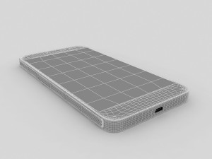 huawei honor 6 black Model 3D