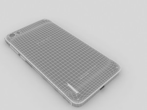 huawei honor 6 black Model 3D