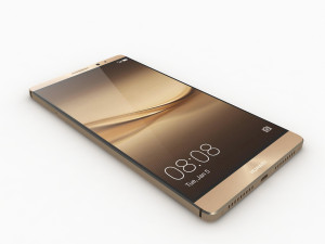 huawei mate 8 champagne gold Modelo 3D