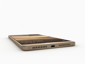 huawei mate 8 champagne gold Modelo 3D