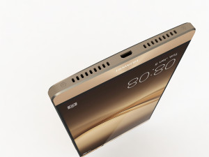 huawei mate 8 champagne gold Modelo 3D