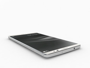 huawei mate 8 moonlight silver 3Dモデル