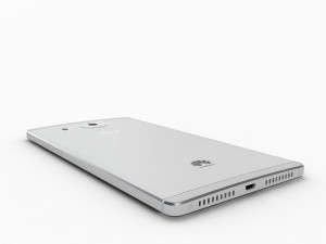 huawei mate 8 moonlight silver 3Dモデル