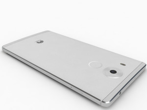 huawei mate 8 moonlight silver 3Dモデル