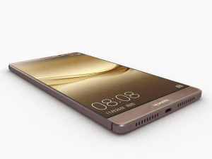 huawei mate 8 space gray 3D Model