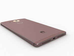 huawei mate 8 space gray Model 3D
