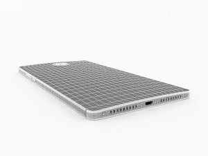 huawei mate 8 space gray 3D Model