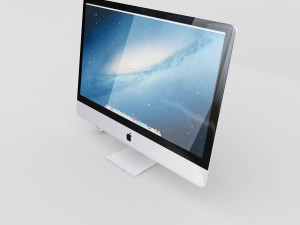 the new imac 2013 2014 3D मॉडल