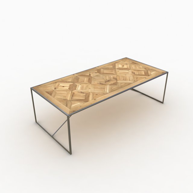dining table Modèle 3D .c4d .max .obj .3ds .fbx .stl .blend 