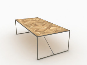 dining table Modèle 3D