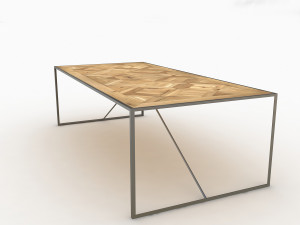 dining table Modèle 3D