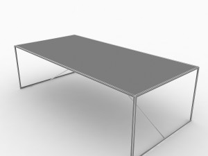 dining table Modèle 3D