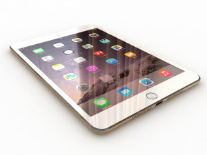 apple ipad mini 3 gold Model 3D
