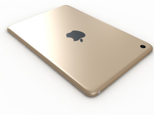 apple ipad mini 3 gold Model 3D