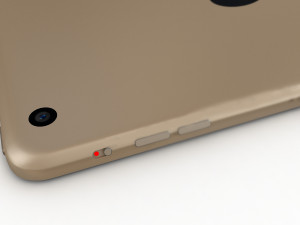 apple ipad mini 3 gold Model 3D