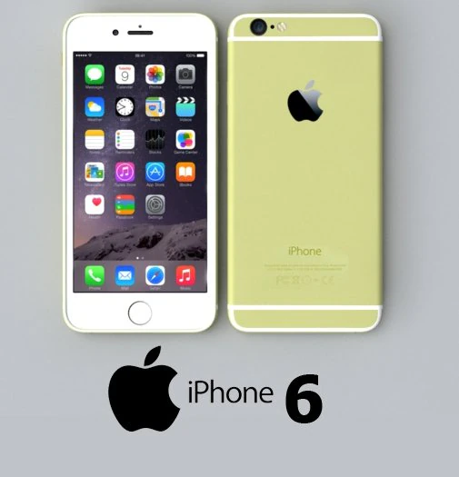apple iphone 6 gold 3D Model .c4d .max .obj .3ds .fbx .stl .blend
