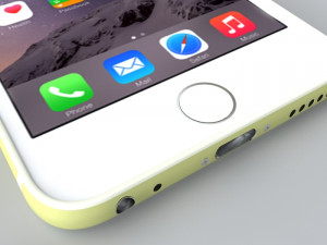 apple iphone 6 gold 3D Model