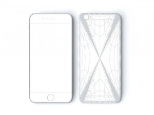 apple iphone 6 gold 3D Model