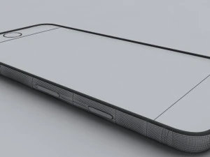 apple iphone 6 gold 3D Model
