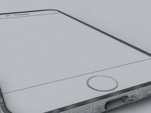 apple iphone 6 gold 3D Model