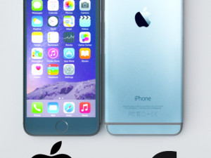 apple iphone 6 gray 3D Model