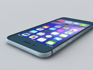 apple iphone 6 gray 3D 模型