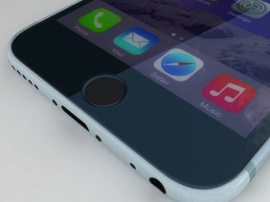 apple iphone 6 gray 3D 模型
