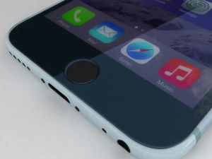 apple iphone 6 gray 3D Model