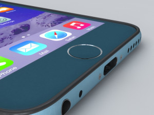 apple iphone 6 gray 3D 模型