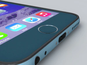 apple iphone 6 gray 3D Model